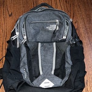 North face bookbag.
